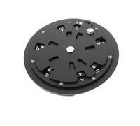 TOYANDONA Rueda de Quintas de Aleación de Aluminio para Guitarra Marcadores Claros, Portátil y Adecuado para Lecciones y Aprendizaje Musical Avanzado y Principiantes