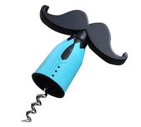 TOYANDONA Sacacorchos Portátil de Plástico Diseño Forma de Caballero, Herramienta Ligera para Abrir Botellas de Vino, Utensilio de Cocina Práctico para Uso Doméstico y Bar, Color Aleatorio