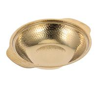 TOYANDONA Sartén de Acero Inoxidable para Verduras y Sopa con Doble Asa y Fondo Plano, Olla Coreana Adecuado para Cocina Casera y Estofados