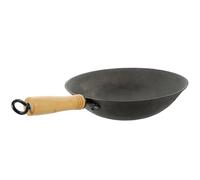 TOYANDONA Sartén de Cobre Diseño Ergonómico y Mango de Madera para Cocinar Wok en Cocina de Inducción, Fácil de Limpiar y Resistente para Saltear Varios estilos