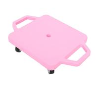 TOYANDONA Scooter Board Sensory con Asas para Tabla de Equilibrio Manual con Ruedas Educativo para Desarrollo Físico y Coordinación para Grupo Jardines de Infancia