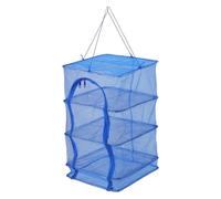 TOYANDONA Secado Colgante Plegable para Secar Pescado Frutas y Verduras Malla Colgante para Deshidratación al Aire Cocina o Balcón