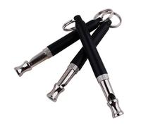 TOYANDONA Silbato para Entrenamiento con Correa y para Controlar Comportamiento y Evitar Ladridos Color Negro