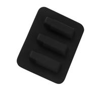 TOYANDONA Silenciador de Guitarra de Silicona Negro para Instrumentos de Cuerda, Minimiza el Nivel de Sonido, Fácil de Instalar y Usar para Práctica Silenciosa