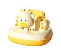 TOYANDONA Silla De Bañera Bebe Inflable Silla Hinchable Para Niños Ligera y Plegable