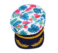 TOYANDONA Sombrero de Capitán Marinero Ajustable para Sombrero Decorativo para Disfraz de Halloween y Cosplay Accesorio para Fiesta Roles Náuticos