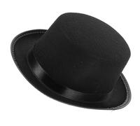 TOYANDONA Sombrero de Mago para Adultos Diseño Creativo y Ligero, Adecuado para Actuaciones de Conjuro y Fiestas Temáticas, Material de Tela Cómodo y Fácil de Transportar