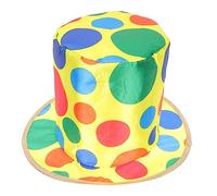 TOYANDONA Sombrero Halloween Disfraz de Bufón y Cómodo para Fiestas y Cosplay para Adolescentes y Adultos