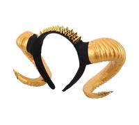 TOYANDONA Sombreros De Halloween Cuernos De Oveja Diadema Demonio Cosplay Cuerno De Cabra Decoración Para Halloween Animales Disfraz De Fiesta
