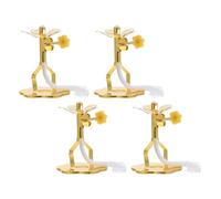 TOYANDONA Soporte Ajustable para Mechas de Lámparas de Aceite de Aleación 4 Unidades Pequeñas para Uso Doméstico y Ceremonias Espirituales Repuesto Tradicional para Iluminación de Templos