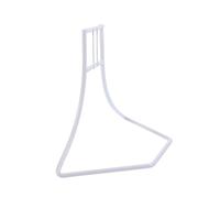 TOYANDONA Soporte de Hierro para Rueda de Hámster Pequeño Duradero y Práctico Soporte para Ejercicio Seguro del Hámster Accesorio para Juguete de Correr Jaulas Color Blanco