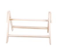 TOYANDONA Soporte de Madera para Gallinas y Pollitos, Percha Natural Resistente, Tamaño Mediano, Uso en Gallineros Aire Libre, Accesorio para Aves de Corral y Loros Pequeños