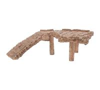 TOYANDONA Soporte De Tortuga De Resina para Acuarios Plataforma para Tortugas y Reptiles Decoración para Peceras y Terrario