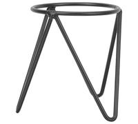 TOYANDONA Soporte Metálico Geométrico para Bolas de Cristal Base Pequeña para Exhibir Esferas de Cristal Decoración Minimalista para Plantas Hidropónicas Accesorio Decorativo para