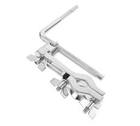 TOYANDONA Soporte Para Batería Portátil Expandible Con Pinza Para Cencerro y Brazo Curvo, Compatible Con Instrumentos De Percusión, Estructura Ajustable, Ligera y Estable Para Músicos