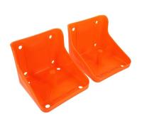 TOYANDONA Soporte para Bloques de para Ovejas y Caballos Estante Resistente de PP Comedero Duradero 2 Piezas Accesorio para Ganado Alimentador Profesional