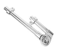 TOYANDONA Soporte Para Instrumento De Percusión Parte Del Instrumento De Percusión Soporte De Montaje Para Tom De Tambor Placas De Esmalte Aleación De Zinc Solo Brazo Soporte De Exhibición