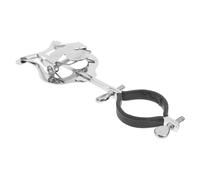TOYANDONA Soporte para Lira de Trompeta y Clarinete, Clip Metálico para Partituras, Compacto y Portátil para Bandas de Música, Diseño Plateado Resistente y Seguro