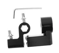 TOYANDONA Soporte Para Maza De Pedal De Bombo De Jazz, Accesorio De Conversión De Pedal De Batería Doble, Eje Con Llave Incluída, Compatible Con Batería Acústica y Percusión Profesional, Kit 3 Piezas