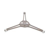 TOYANDONA Soporte para Microondas Triple Brazo Anillo Giratorio de Plástico Resistente para Plato Giratorio Base de Repuesto para Horno Microondas Instalación sin Herramientas Distribución