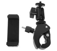 TOYANDONA Soporte para Teléfono para Clarinete Abrazadera para Lira de Clarinete Soporte Ajustable para Teléfono Móvil de Clip de Banda de Música de Liberación Rápida Soporte Plegable para P