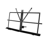 TOYANDONA Soporte Plegable Portátil De Abs Negro Para Partituras y Tabletas, Soporte Ajustable De Sobremesa Para Músicos, Estudiantes y Uso Doméstico