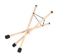 TOYANDONA Soporte Trípode de Madera Lengua Diseño Plegable y Almacenamiento Fácil, Adecuado para Práctica y Presentación Musical