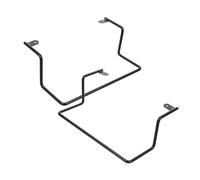 TOYANDONA Soportes Antideslizantes para Colchón de Cama 2 Piezas de Hierro 6X80X210 MM Barras de Sujeción Resistentes para Somieres Camas Articuladas y Colchones Plegables
