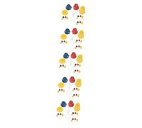 TOYANDONA Soportes De Goma Decorativos Tees para Bases Resistentes para Entrenamiento 16 Piezas X 5