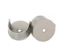 TOYANDONA Soportes para Cortinas De 28 Mm De Diámetro, Soporte De Pared De Hierro Resistente, Fijación para Barra De Cortina, Color Plateado, Juego De 2 Unidades, Accesorios para Decoración del Hogar