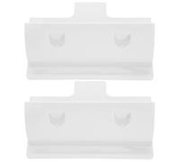 TOYANDONA Soportes para Panel Solar de Abs Resistentes para Montaje en Techo de Autocaravanas y Yates, Kit de 2 Piezas Blancas para Sistemas Fotovoltaicos Portátiles y Energías Renovables