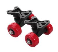 TOYANDONA Soportes y Ruedas de Plástico para Patineta Infantil Fácil Instalación y Resistente Mejora Estabilidad y Equilibrio para Patinadores