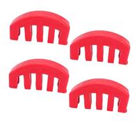 TOYANDONA Sordina De Goma Para Violín Pequeña, Set De 4 Unidades De Silenciadores Para Práctica, Accesorio Flexible y Duradero Para Reducir El Volumen Ensayos Realizados Casa o Estudio