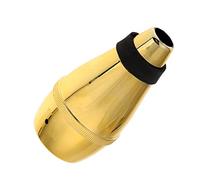 TOYANDONA Sordina Para Trompeta Práctica De Plástico Ligero Color Dorado, Tamaño Pequeño 13,5 x 7 x 7 Cm, Accesorio Silencioso Para Uso Interiores y Ensayo Musical