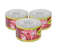 TOYANDONA Suministros Funerarios para Mascotas 3 Piezas Latas de Comida de Papel Conmemorativas para Perros Accesorios para Rituales de Despedida y Limpieza de Tumbas Manualidades