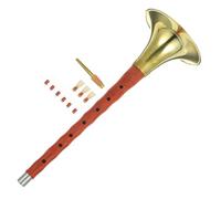 TOYANDONA Suona Para Principiantes Instrumento De Viento Étnico Color Aleatorio Ligero y Duradero