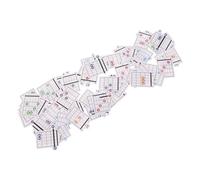 TOYANDONA Tabla de Acordes de Guitarra para Principiantes 57 Piezas Guía Portátil de Acordes Fáciles Diagramas Musicales Accesorio Instructivo para Aprendizaje y Práctica de Guitarra