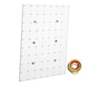 TOYANDONA Tablero Magnético De Enseñanza para Aula Material Didáctico De Plástico Juguete para Aprender Geometría Tablero Manipulativo Matemático para Clase