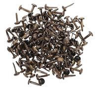 TOYANDONA Tachuelas para Manualidades de Papel Redondas 8x15mm, 200 Piezas, Hierro Antiguo, Sujetadores para Scrapbooking y Bricolaje, Accesorios para Proyectos Creativos y Decoración