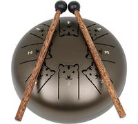 TOYANDONA Tambor De Lengüeta De Acero 5.5 Pulgadas Para Principiantes y Pequeños Steel Tongue Drum Sonido Claro