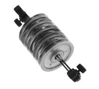 TOYANDONA Tamborín Metálico Pequeño para Guitarra con Campana Boca Accesorio para Principiantes Reduce Retroalimentación de Sonido Compatible con Guitarras de Control y Precisión Rítmica