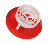 TOYANDONA Tapa para Chimenea de Techo PVC Resistente Lluvia y Ventilada Protector Antilluvia 110-160 MM Cubierta Práctica para Embudo de Humo y Escape