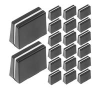 TOYANDONA Tapas de Fader Deslizante de 4 Mm, 20 Piezas Negras, Accesorios para Mesa de Mezclas, Perillas de Potenciómetro de Plástico Antideslizantes, Compatibles con Equipos de Audio