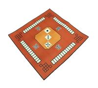 TOYANDONA Tapete para Mesa Multijuegos Cuadrado, Funda Antideslizante y Acolchada para Juego de Dominó y Mahjong, Protección Duradera Fieltro Grueso, Adecuado para Partidas Silenciosas