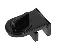 TOYANDONA Tapón De Ventana Cerrar Mascota Asiento Temporario Pestillo Detener Puerta Prueba De Bebés Bar Apertura Pruebas Afuera Entrada Frente Bi Black Aleación De Aluminio