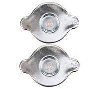 TOYANDONA Tapón del Depósito del Radiador 09 Galones 2 Piezas Tapa Antipolvo Estándar para Coche Camión y Furgoneta Sellado Hermético Anticorrosión Prevención de Fugas y Sobrepresión