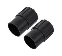 TOYANDONA Tapón Protector para Saxofón Tenor de Plástico Negro 2 Piezas Accesorio Ligero y Compacto para Evitar Contaminación Adecuado para Músicos y Uso Profesional