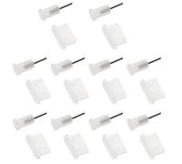 TOYANDONA Tapones Antipolvo para Conector Tipo C, Silicona, 10 Pares | Compatible con Entradas de Dispositivos Tipo C y Jack de Auriculares, Ajuste, Instalación Sencilla