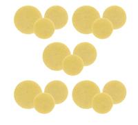 TOYANDONA Tapones para Agujeros de Piccolo de Tela Amarilla Sellado Hermético para Mantenimiento E Higiene en Bandas y Escuelas de Música