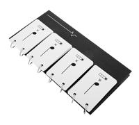 TOYANDONA Tarjetas de Ritmo Multifuncionales para Práctica Musical Herramientas Portátiles para Entrenamiento de Notación y Lectura Musical para Mejorar Habilidades Rítmicas y Fluidez la